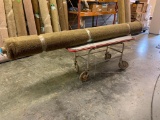 New Carpet Remnant Roll: 18ft 6in x 12ft Tan