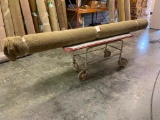 New Carpet Remnant Roll: 11ft x 13ft 6in Tan