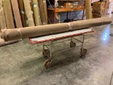 New Carpet Remnant Roll: 12ft x 11ft 3in Brown