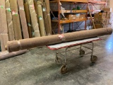 New Carpet Remnant Roll: 12ft x 10ft 2in Brown