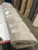 New Carpet Remnant Roll: 5ft 4in x 10ft Grey