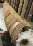 New Carpet Remnant Roll: 9ft 10in Brown