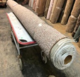 New Carpet Remnant Roll: 12ft x 16ft Confetti High Traffic