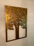 Metal Wall Hanging Tree - 36