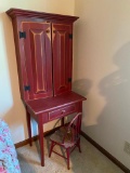 Antique Childrens Desk w/Hutch