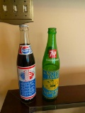 2 National Championship Vintage Pop Bottles - Nebraska '70-'71 and Notre Dame '73