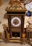 Syroco Clock with Matching Sconces