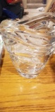 Lenox lead crystal vase, Mikasa 10