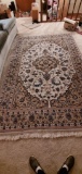 Expensive Persian Rug 8ft 7in x 5ft 10in Includes 1987 Appraisal for $2887.00