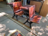 Lot of 2 Antique School Desks - Sears Roebuck and Co