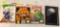 3 Vintage Video Game Boxes, 1 Eagle Picture