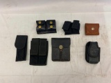 Lot of 7 Misc. Ammo and Magazine Pouches/Hostlers
