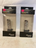 (2) Sig Sauer P238 Magazines