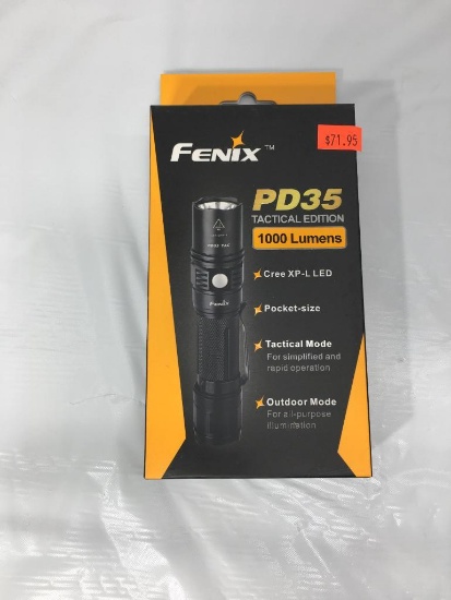 Fenix PD35 Tactical Edition 1000 Lumens Cree XP-L LED Pocket- Side, Outdoor Mode