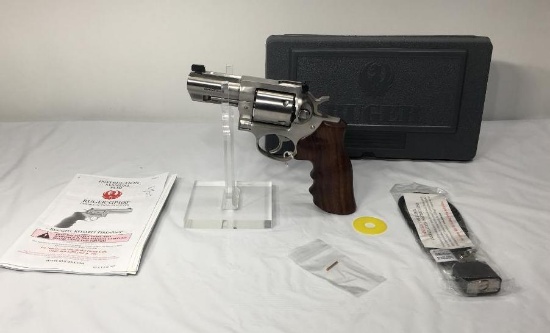 Ruger Model: 01767 Cal. 44 S&W SPL, SN: 178-44616, Stainless: MSRP:$ 775.99