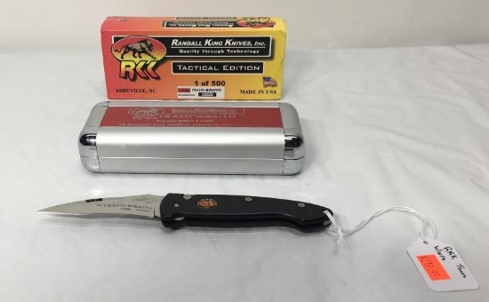 Randal King Knives Tactical Edition and Case