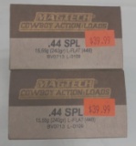 100 Rounds MagTech Cowboy Action .44 Special 240 gr L Flat