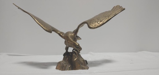 Brass Eagle statue