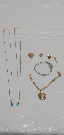 Mixed lot of 12k and 14k gold filled jewelry
