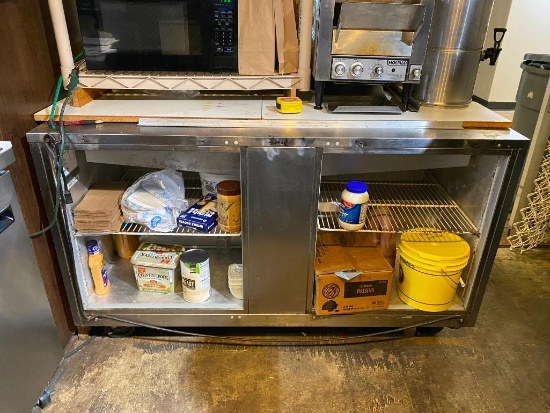 Traulsen Model UPT6012-LR Refrigerated 2-Door Sandwich / Salad Prep Cooler