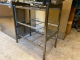 Stainless Steel / Chrome Large Half Size Can Rack, 31in x 25in x 16in