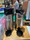 Lot of 2 Air Pot Coffee Servers