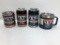 4 Items: YETI 14oz Mug - Navy, YETI 10oz Lowball - Brick Red, 2x YETI Colsters - 1 Navy, 1 Brick Red