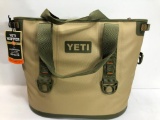 YETI: Hopper 30 Cooler, Field Tan/ Blaze Orange