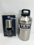 2 Items: YETI 64oz Bottle & YETI Rambler Bottle Cup Cap - Fits All YETI Rambler Bottles