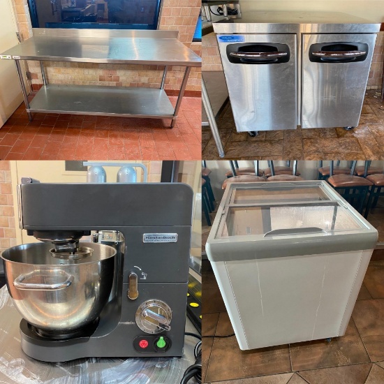 Restaurant Equipment Liquidation - No Reserves