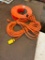 50 Foot Electrical Cord w/ Reel, Clean, Good, No Cuts, Ground Prong Cut Off