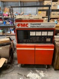 FMC Model 2800 Engine Analyzer w/ Manual, Mobile Base