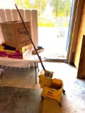 Mop Bucket and Mop
