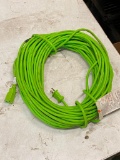 100 Foot Electrical Cord, Clean, Good, No Cuts, No Ground, 2 Prong