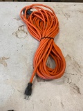 100 Foot Electrical Cord, Clean, Good, No Cuts, No Ground, 2 Prong
