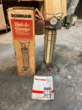 Robinair Dial-A-Charge Refrigerat Charging Cylinder w/ Manual & Orig. Box