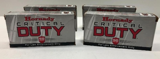 Hornady Critical Duty 10mm Auto 175gr - 4 Boxes, 200 Total Rounds