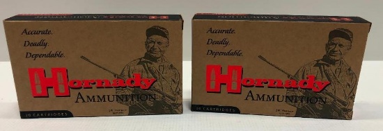 Hornady Custom 300 WBY MAG 180gr SP InterLock - 2 Boxes, 40 Total Rounds