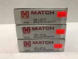 Hornady Match 338 Lapua 285gr ELD Match - 3 Boxes, 60 Total Rounds