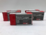 Aguila 9mm Luger 115gr FMJ - 5 Boxes, 250 Total Rounds