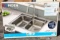 Moen Double Sink 18 Gauge 33'' x 22'' x 9'' Caliber 18- 84cm x 56cm x 23cm