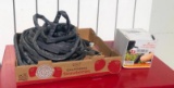 Lot Miscellaneous of Hoses and 100ft Coil Black 1/4in Vinyl Tubing