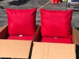 Outdoor Red Couch Cushions