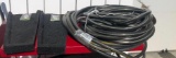 Lot of 4 Gutters and 2 Hoses