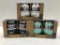 3 Items: YETI Rambler 2 Pack Wine Tumbler, Navy, White and Seafoam