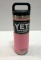 YETI: Rambler 18oz Bottle Pink LE