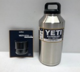 2 Items: YETI 64oz Bottle & YETI Hot Shot Cap - Fits All Rambler Bottle Sizes