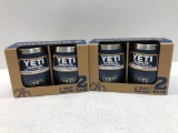 Qty. 2 YETI Wine Tumbler 2 Packs - Both Navy - 4 Total Wine Glasses