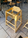 Lot of 3 Wooden High Chairs (Stackable) by Alegacy - One Price for All Three