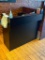 Host or Hostess Podium, 48in W, 42in T, 22in D - Painted Wood, Storage Area